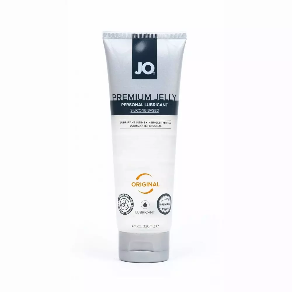 JO Premium Jelly Original Silicone Based Personal Lubricant 4 Oz
